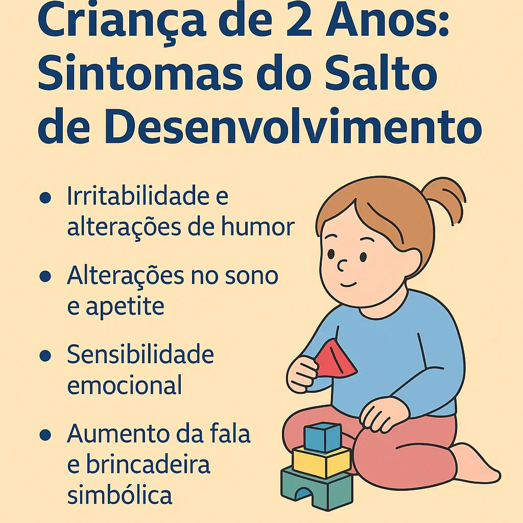 Criança de 2 anos: Sintomas do Salto de Desenvolvimento