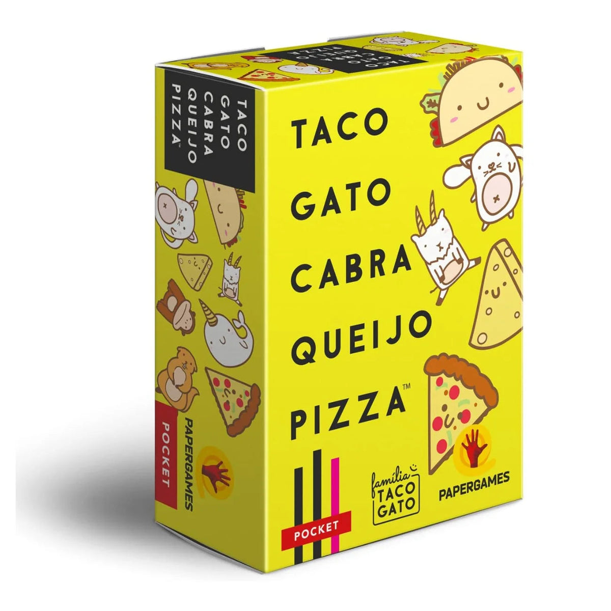 Jogo Cartas Taco Gato Cabra Queijo Pizza Em Português Papergames