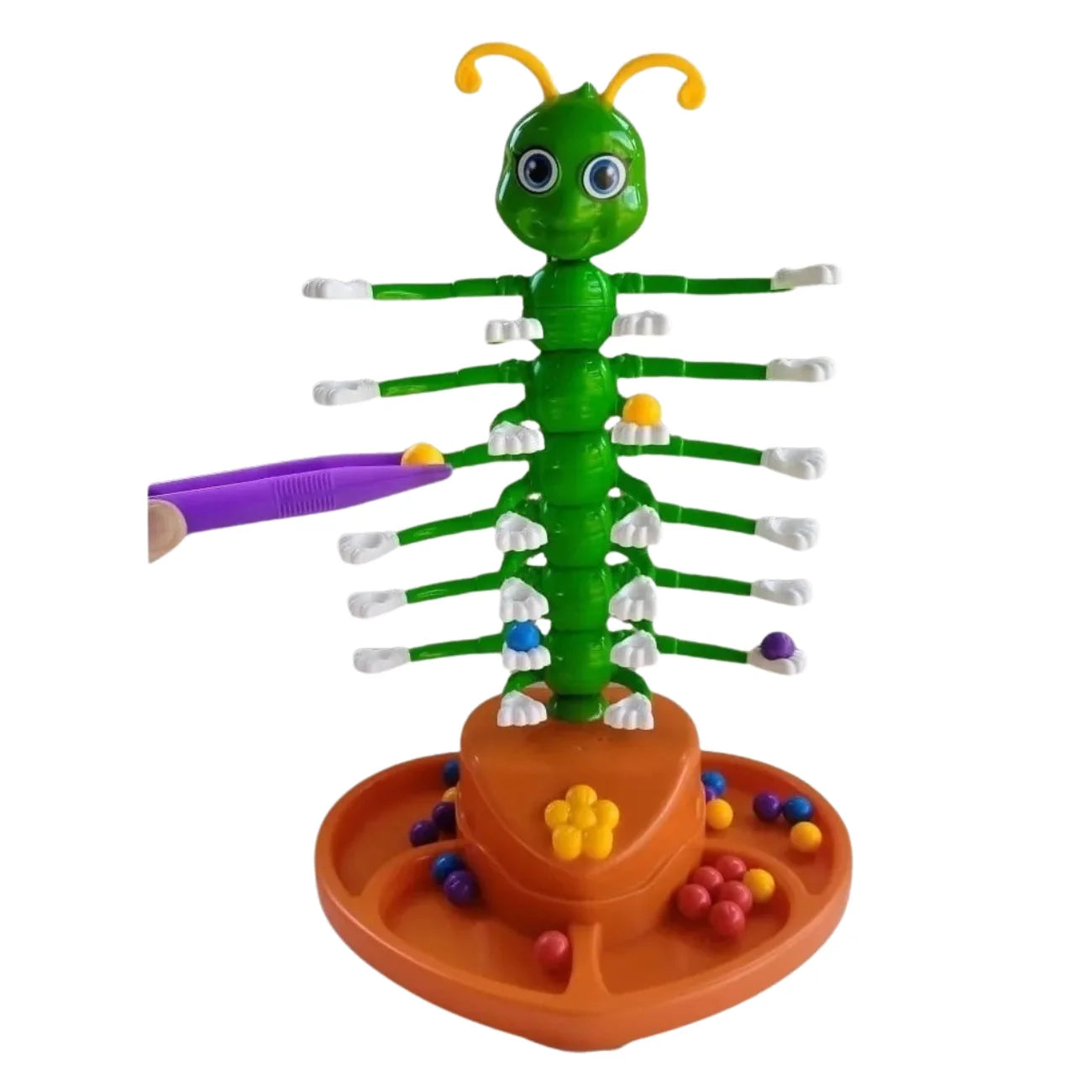 Jogo Centopeia Game Brinquedo de Coordenação Motora Braskit