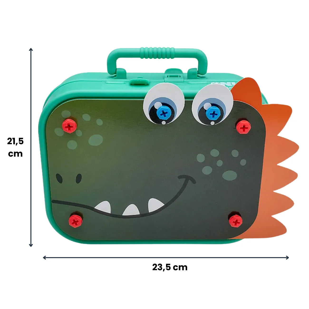 Kit Ferramentas Brinquedo Infantil com Parafusadeira e Maleta 228 Peças Letron
