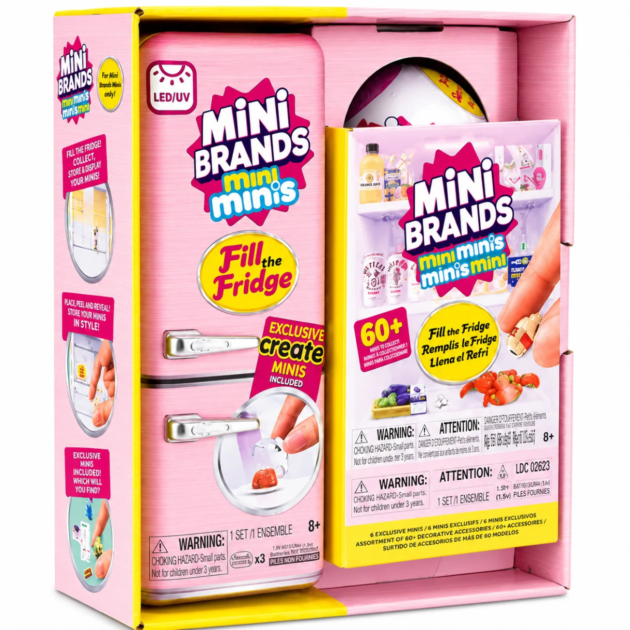 Mini Geladeira Brinquedo Realista com Miniaturas para Colecionar | Fill The Fridge™ Bramble