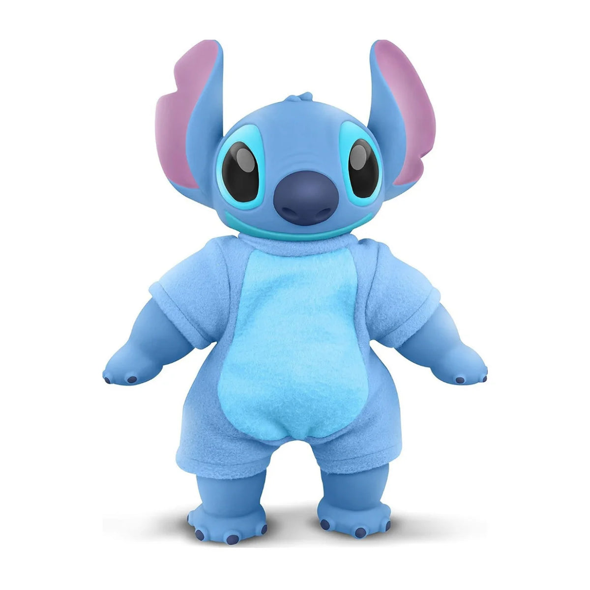 Pelúcia Stitch com Roupinha e Certidão de Nascimento Macio e Cheiroso Disney