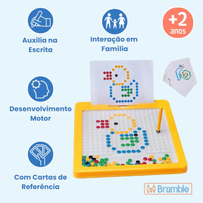 Prancheta Magnética Infantil Educativa