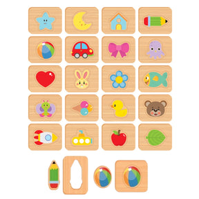 Jogo de Tato e Encaixar Peças Educativo e Divertido