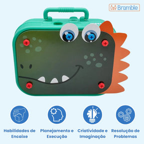 Kit Ferramentas Brinquedo Infantil com Parafusadeira e Maleta 228 Peças Letron