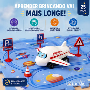 Brinquedo Pista de Montar Quebra Cabeças Bramble