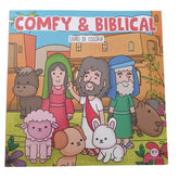 Livro de Colorir Comfy Biblical 24 Páginas 120g
