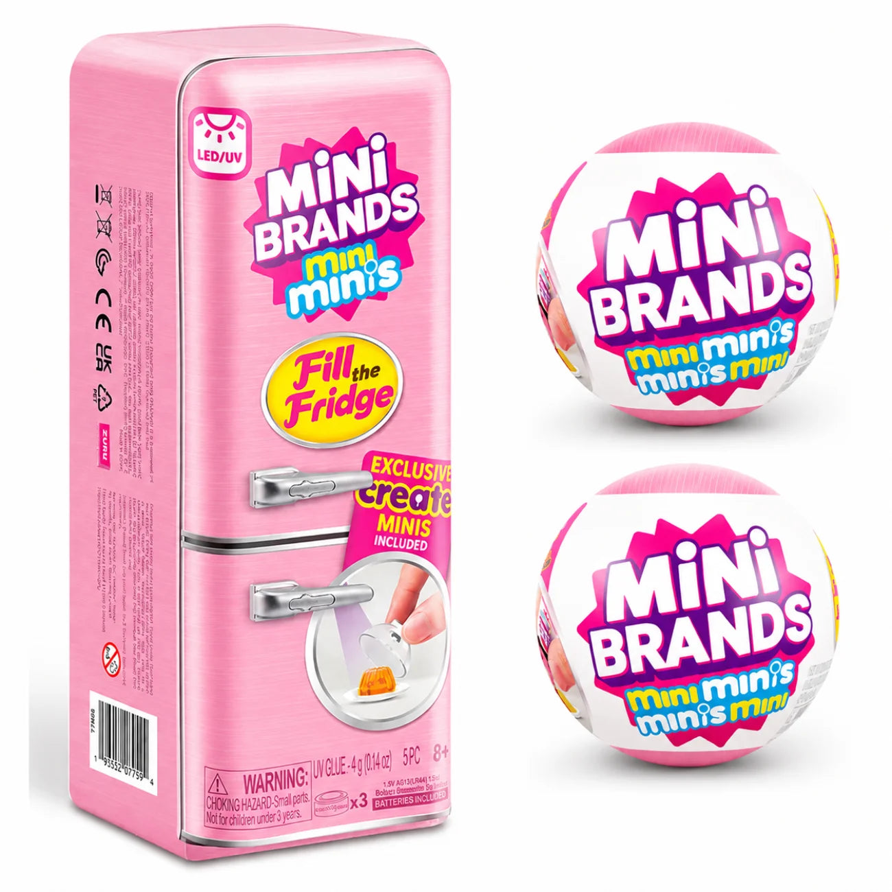 Mini Geladeira Brinquedo Realista com Miniaturas para Colecionar | Fill The Fridge™ Bramble