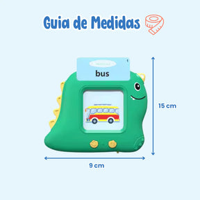 Leitor de Cartões Bilingue: Aprender Inglês Brincando 224 Palavras