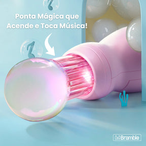 Varinha Mágica que Faz Bolhas com Fumaça Divertida Bramble