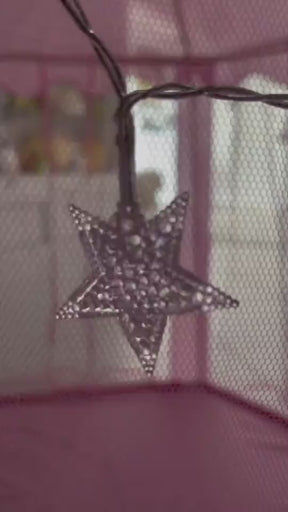 Barraca Tenda Mágica Infantil Cabana Iluminada com LED que Estimula Imaginação e Faz de Conta